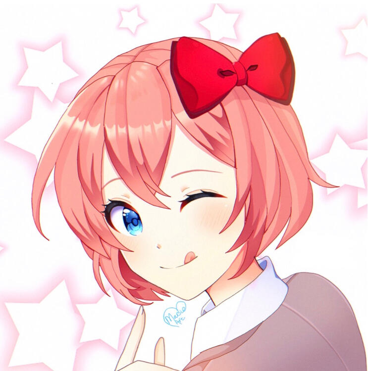Sayori (DDLC) Commissioned Art Piece