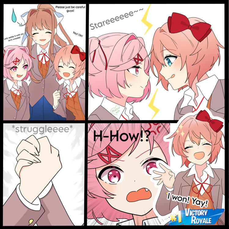 DDLC Mini Comic Strip