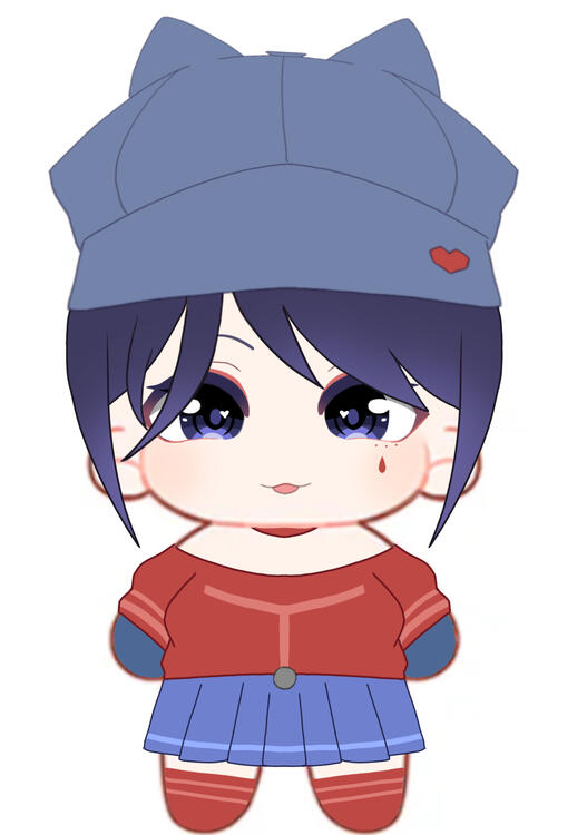 Cappie (Miside) Plush Design Concept