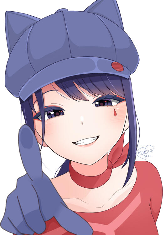 Cappie (Miside) Commissioned Art Piece